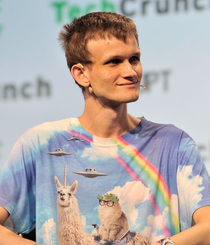 Founder of Ethereum Vitalik Buterin